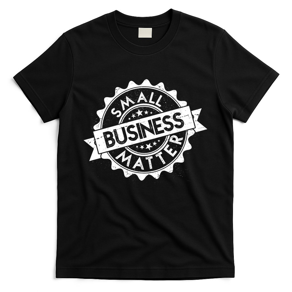 Small Business Matter Stamp Emblem T-Shirt