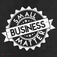 Small Business Matter Stamp Emblem Adult Drive Performance Visor