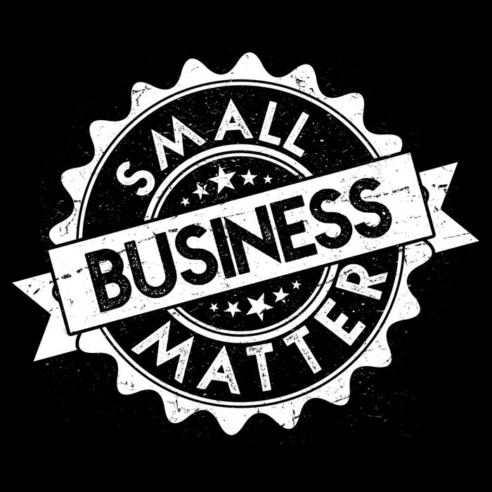 Small Business Matter Stamp Emblem 16 in Basic Backpack