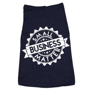 Small Business Matter Stamp Emblem Doggie Tank