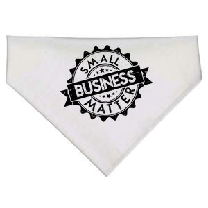 Small Business Matter Stamp Emblem USA-Made Doggie Bandana