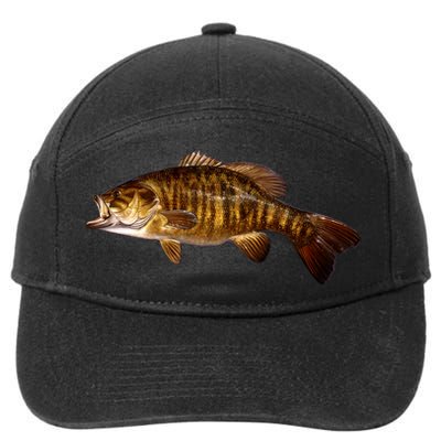 Smallmouth Leap 7-Panel Snapback Hat