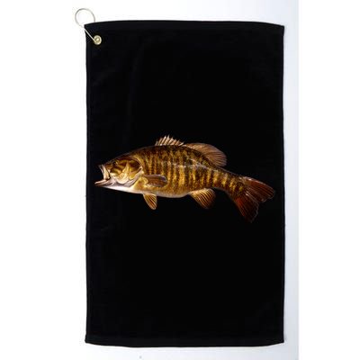 Smallmouth Leap Golf Towel