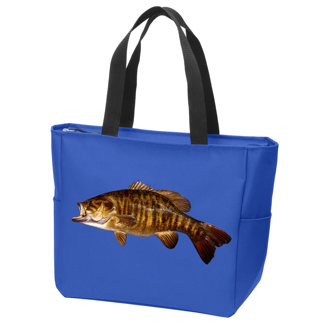 Smallmouth Leap Zip Tote Bag