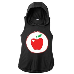 Smart Heart Bear Halloween Costume Ladies PosiCharge Tri-Blend Wicking Draft Hoodie Tank