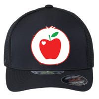 Smart Heart Bear Halloween Costume Flexfit Unipanel Trucker Cap