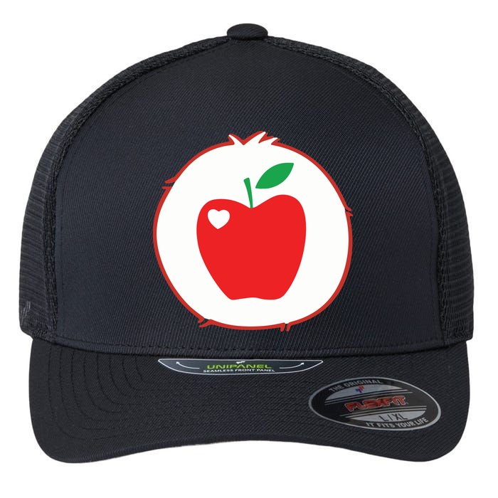 Smart Heart Bear Halloween Costume Flexfit Unipanel Trucker Cap