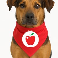 Smart Heart Bear Halloween Costume USA-Made Doggie Bandana