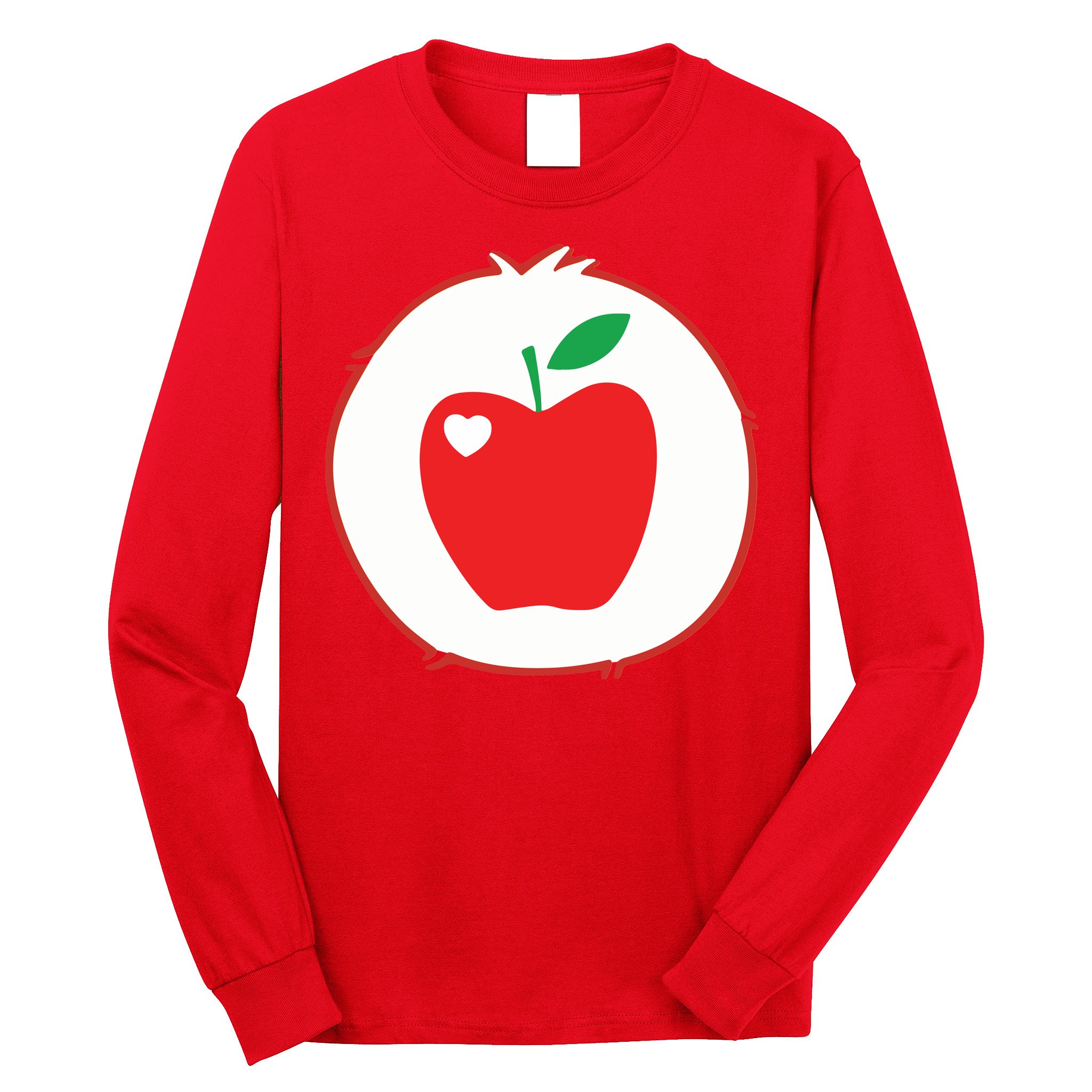 Smart Heart Bear Halloween Costume Long Sleeve Shirt