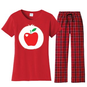 Smart Heart Bear Halloween Costume Women's Flannel Pajama Set