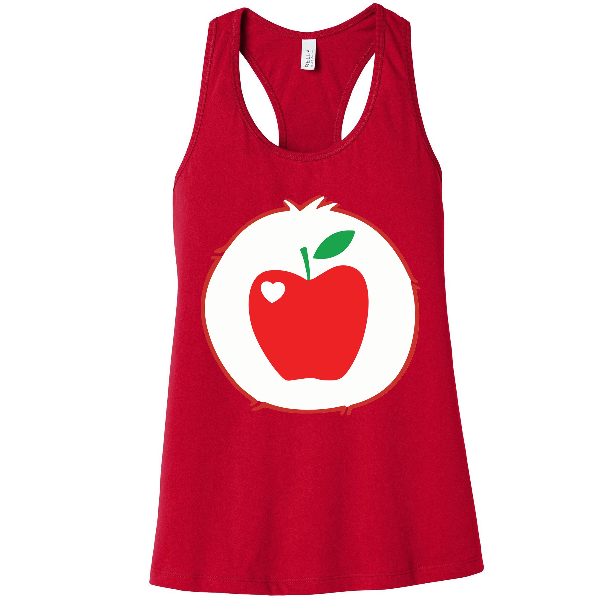Smart Heart Bear Halloween Costume Womens Tank Top