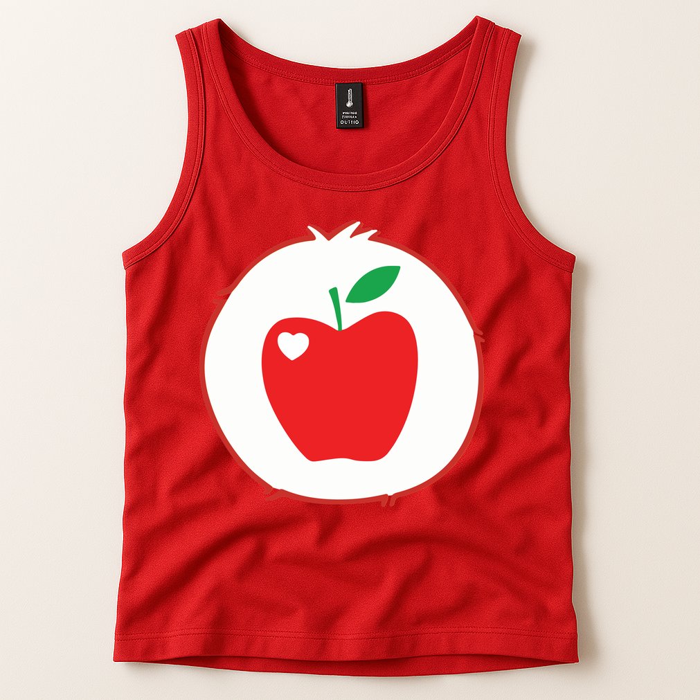 Smart Heart Bear Halloween Costume Tank Top