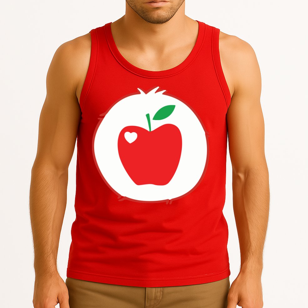 Smart Heart Bear Halloween Costume Tank Top