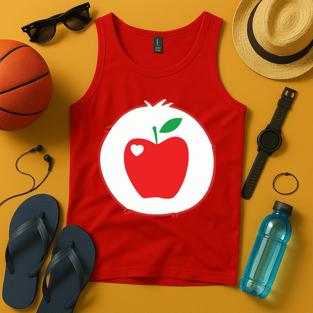 Smart Heart Bear Halloween Costume Tank Top