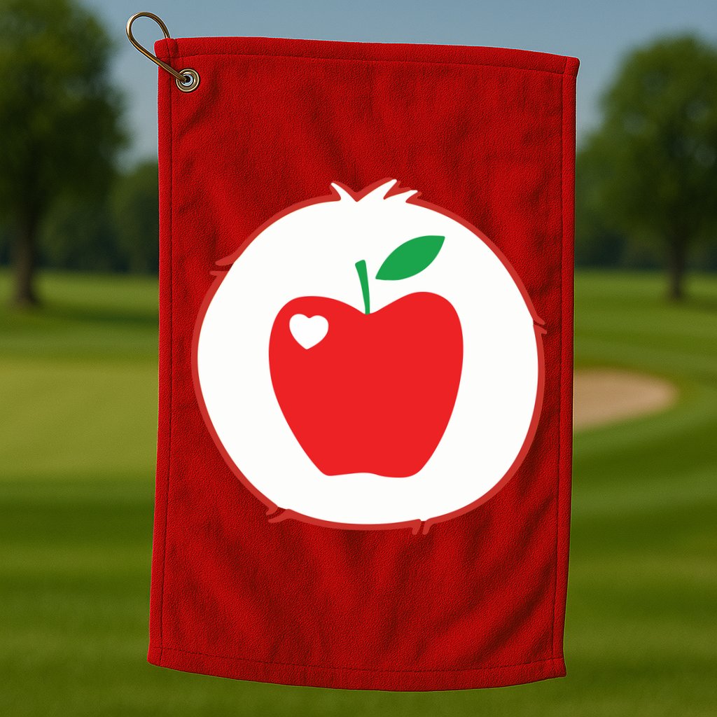 Smart Heart Bear Halloween Costume Golf Towel