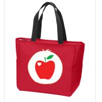 Smart Heart Bear Halloween Costume Zip Tote Bag