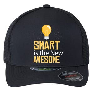 Smart Is Awesome Flexfit Unipanel Trucker Cap