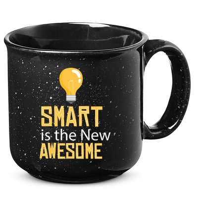 Smart Is Awesome 15oz Campfire Ceramic Mug