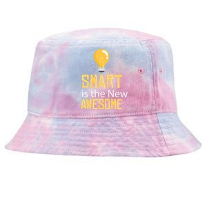 Smart Is Awesome Tie-Dyed Bucket Hat