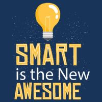 Smart Is Awesome Performance Shirt