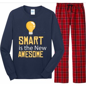 Smart Is Awesome Long Sleeve Pajama Set