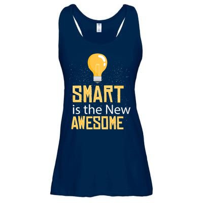 Smart Is Awesome Ladies Essential Flowy Tank
