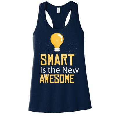 Smart Is Awesome Women's Racerback Tank