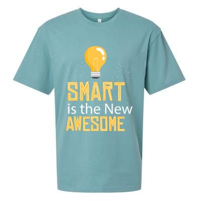 Smart Is Awesome Sueded Cloud Jersey T-Shirt