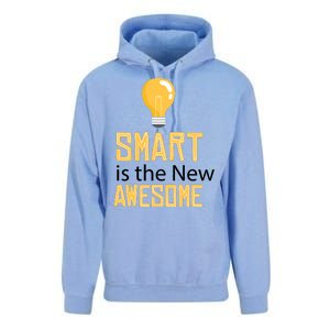 Smart Is Awesome Unisex Surf Hoodie