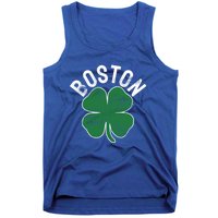 Shamrock Massachusetts Boston St Patricks Day Irish Green Gift Tank Top