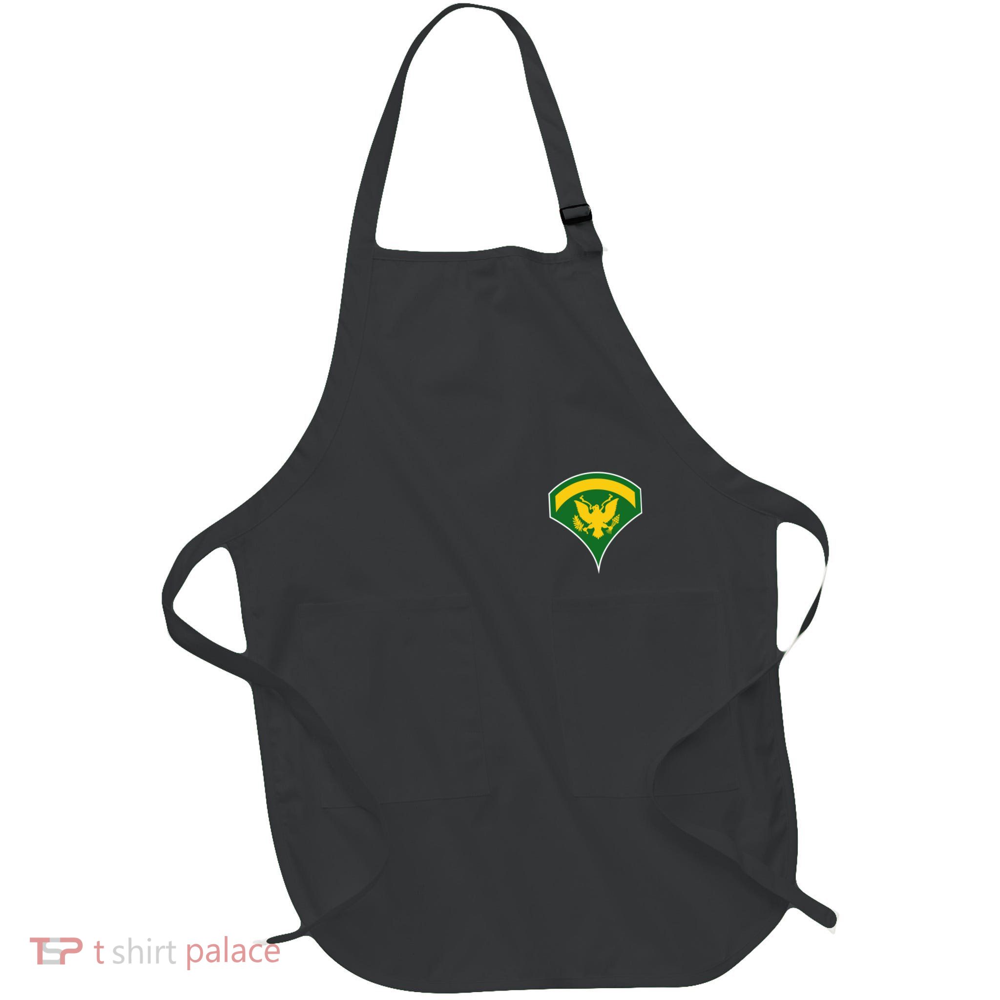 Specialist Military Badge Full-Length Apron With Pockets