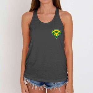 Specialist Military Badge Women's Knotted Racerback Tank