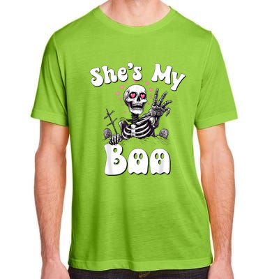 SheS My Boo Matching Halloween Pajama Couples HeS My Boo Adult ChromaSoft Performance T-Shirt