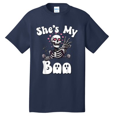 SheS My Boo Matching Halloween Pajama Couples HeS My Boo Tall T-Shirt