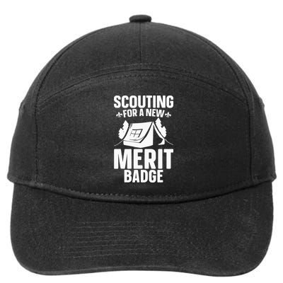 Scouting Merit Badge Wilderness Uniform Nature Scout 7-Panel Snapback Hat