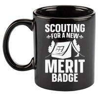 Scouting Merit Badge Wilderness Uniform Nature Scout 11oz C Handle Ceramic Mug