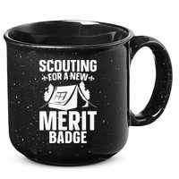 Scouting Merit Badge Wilderness Uniform Nature Scout 15oz Campfire Ceramic Mug