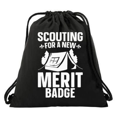 Scouting Merit Badge Wilderness Uniform Nature Scout Drawstring Bag