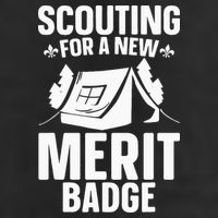 Scouting Merit Badge Wilderness Uniform Nature Scout Crop Fleece Hoodie