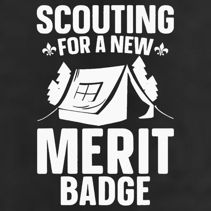 Scouting Merit Badge Wilderness Uniform Nature Scout Crop Fleece Hoodie