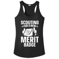 Scouting Merit Badge Wilderness Uniform Nature Scout Ladies PosiCharge Competitor Racerback Tank