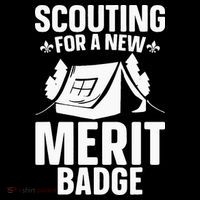 Scouting Merit Badge Wilderness Uniform Nature Scout Poster
