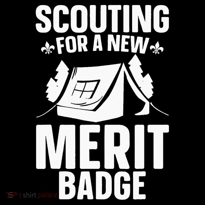 Scouting Merit Badge Wilderness Uniform Nature Scout Premium T-Shirt