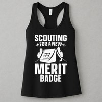 Scouting Merit Badge Wilderness Uniform Nature Scout Womens Tank Top
