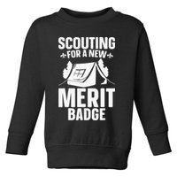 Scouting Merit Badge Wilderness Uniform Nature Scout Toddler Sweatshirt