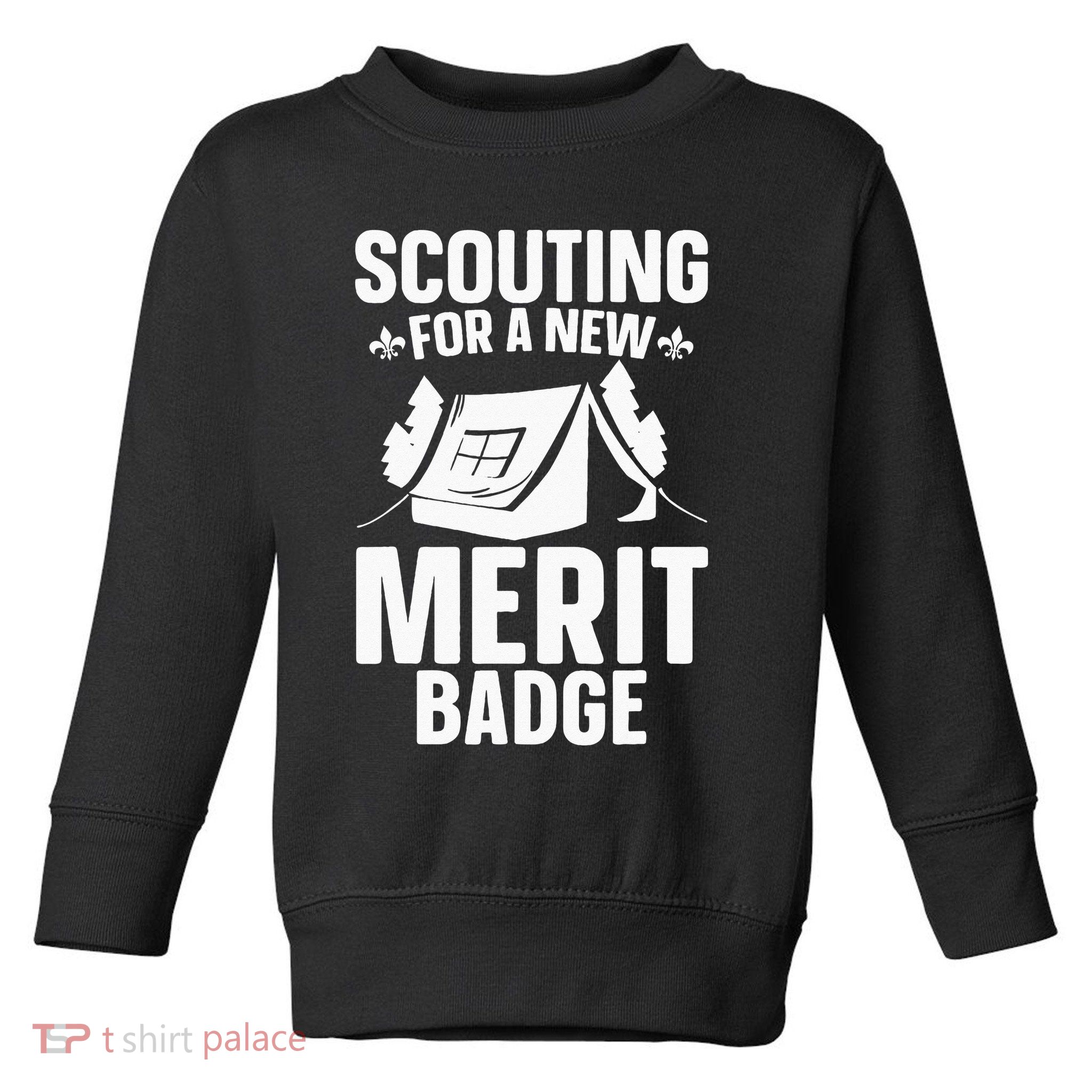 Scouting Merit Badge Wilderness Uniform Nature Scout Toddler Sweatshirt