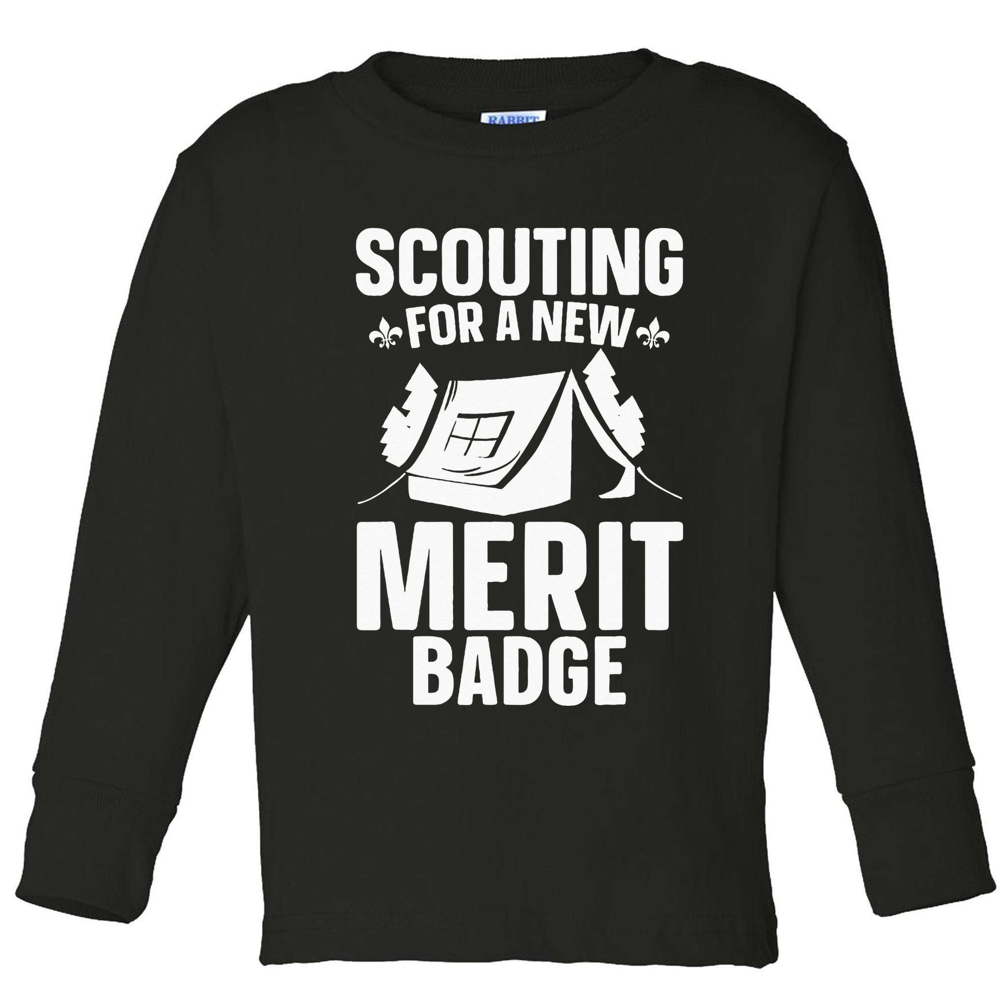 Scouting Merit Badge Wilderness Uniform Nature Scout Toddler Long Sleeve Shirt
