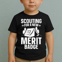 Scouting Merit Badge Wilderness Uniform Nature Scout Toddler T-Shirt