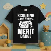 Scouting Merit Badge Wilderness Uniform Nature Scout Toddler T-Shirt