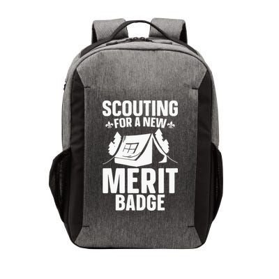 Scouting Merit Badge Wilderness Uniform Nature Scout Vector Backpack